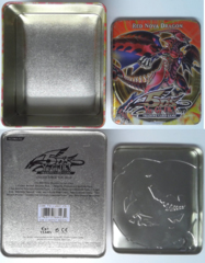 (Used)(Empty Tin)Red Nova Dragon Tin: Collectible Tin: 2010: V1